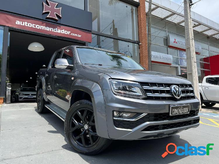 VOLKSWAGEN AMAROK HIGH.CD 2.0 16V TDI 4X4 DIES. AUT CINZA