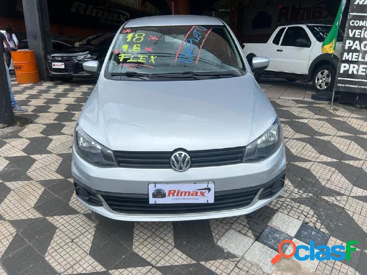 VOLKSWAGEN GOL TRENDLINE 1.6 T.FLEX 8V 5P PRATA 2018 1.6