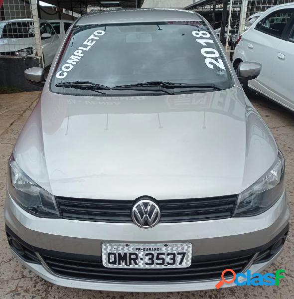 VOLKSWAGEN VOYAGE TRENDLINE 1.6 T.FLEX 8V 4P PRATA 2018 1.6