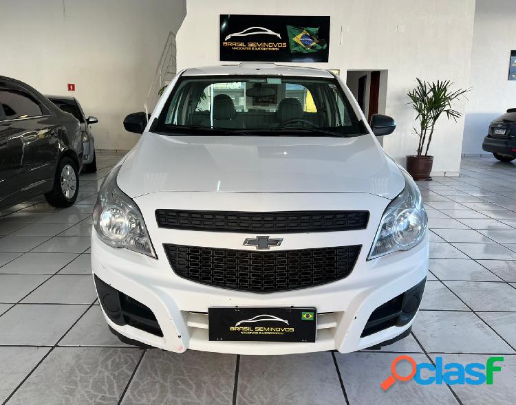 CHEVROLET MONTANA LS 1.4 ECONOFLEX 8V 2P BRANCO 2017 1.4