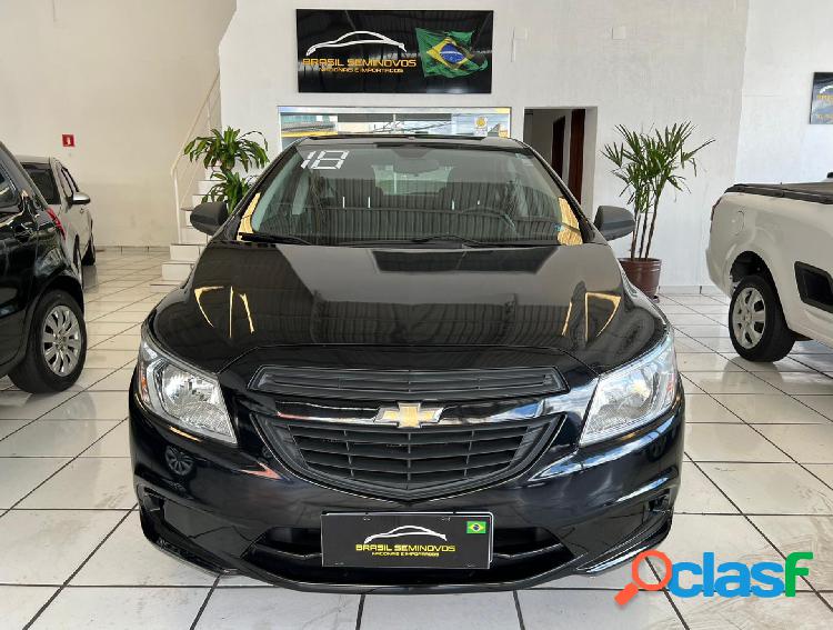 CHEVROLET ONIX HATCH JOY 1.0 8V FLEX 5P MEC. PRETO 2018 1.0