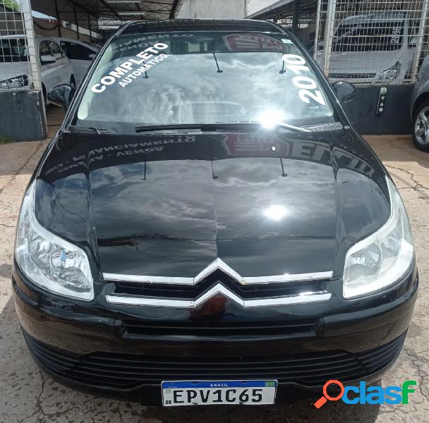 CITROEN C4 GLX 2.0 FLEX 16V 5P AUT. PRETO 2010 2.0 FLEX