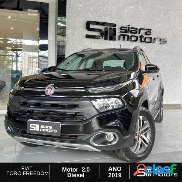 FIAT TORO FREEDOM 2.0 16V 4X4 TB DIESEL AUT. PRETO 2019 2.0