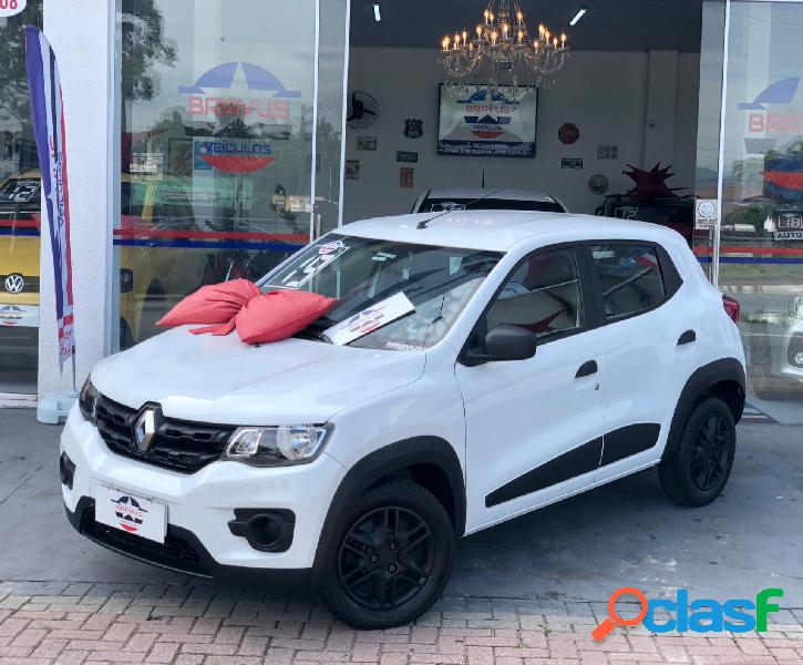RENAULT KWID ZEN 1.0 FLEX 12V 5P MEC. BRANCO 2019 1.0 FLEX