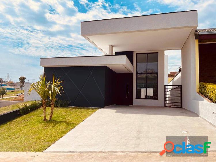 Casa nova no Condomínio Campos do Conde Fase 2