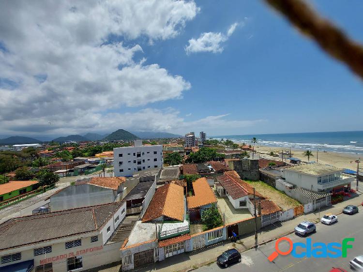 Apartamento amplo com vista para o mar em Agenor de Campos -