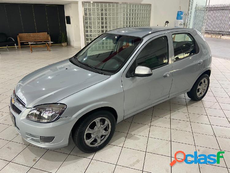 CHEVROLET CELTA SPIRIT LT 1.0 MPFI 8V FLEXP. 5P PRATA 2012