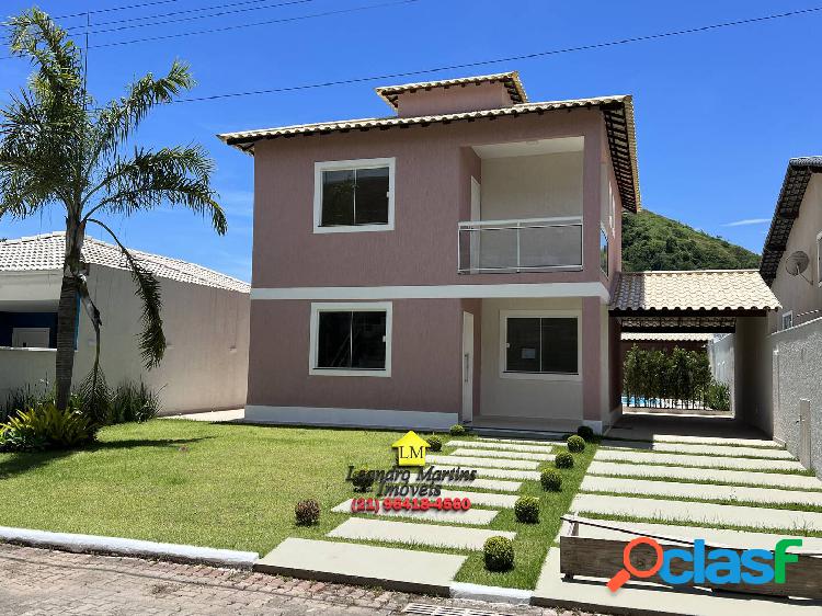 LINDÍSSIMA CASA DUPLEX COM 4 QUARTOS EM ITAIPUAÇU !!