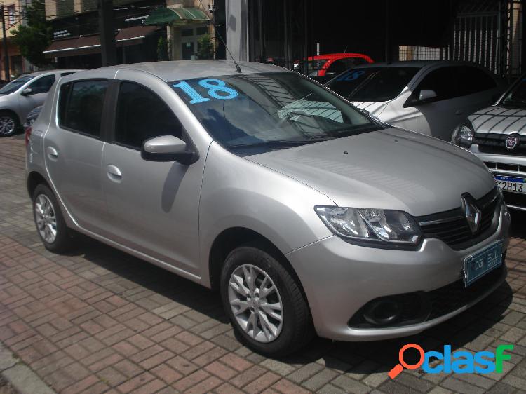 RENAULT SANDERO EXPRESSION FLEX 1.6 16V 5P PRATA 2018 1.6