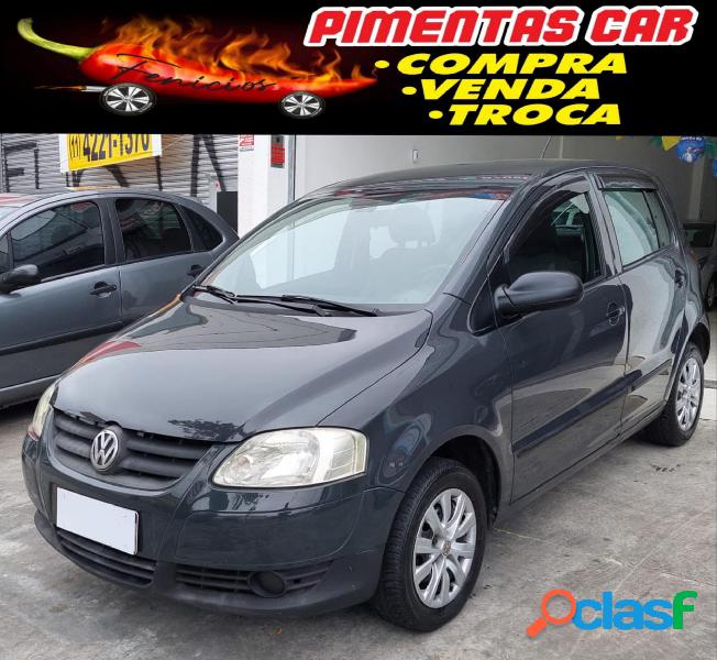 VOLKSWAGEN FOX CITY 1.0 MI 1.0MI TOTAL FLEX 8V 5P CINZA 2008