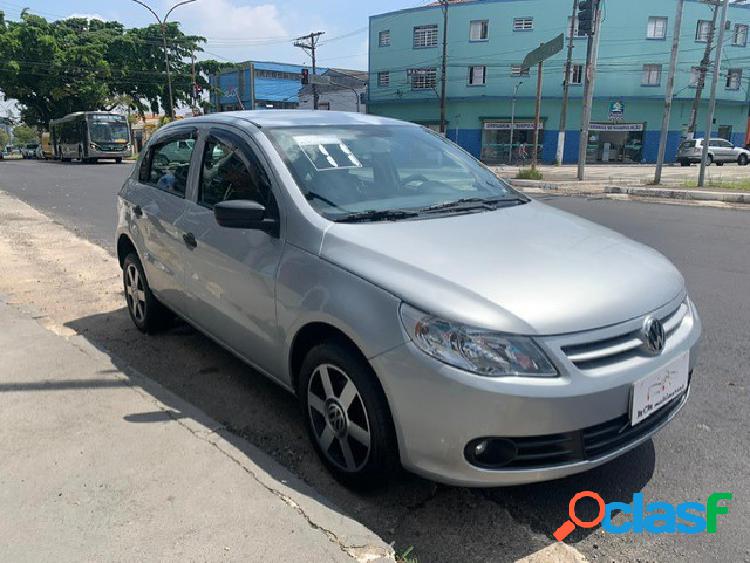 VOLKSWAGEN GOL (NOVO) 1.0 MI TOTAL FLEX 8V 4P PRATA 2011 1.0
