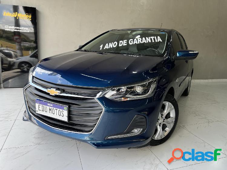 CHEVROLET ONIX PREMIER TURBO 1.0 AUTOMATICO FLEX AZUL 2020