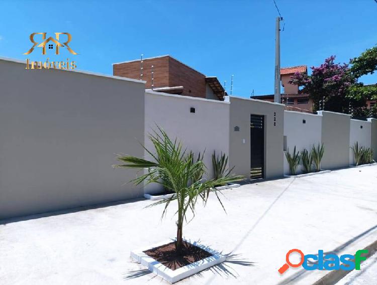 Casa 150 m. do mar 3 dormitórios com Piscina no Cibratel I