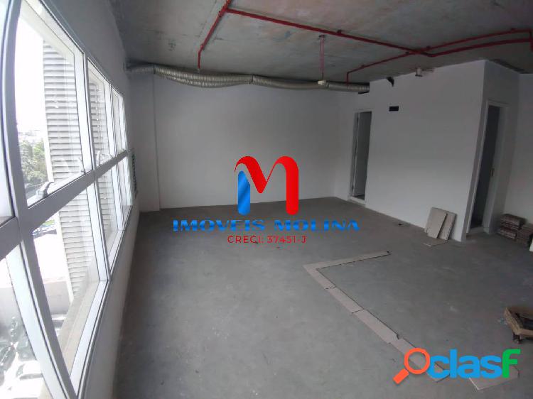 Sala Comercial 46m² 01 vaga 02 banheiros - Centro São