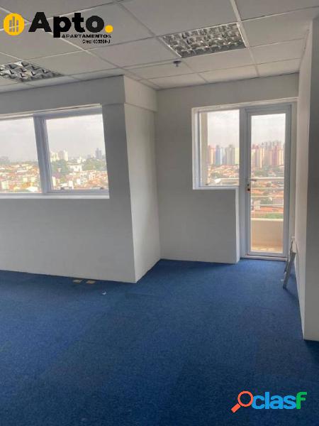 Sala Comercial com carpete e banheiro - SBC / LOCAÇÃO