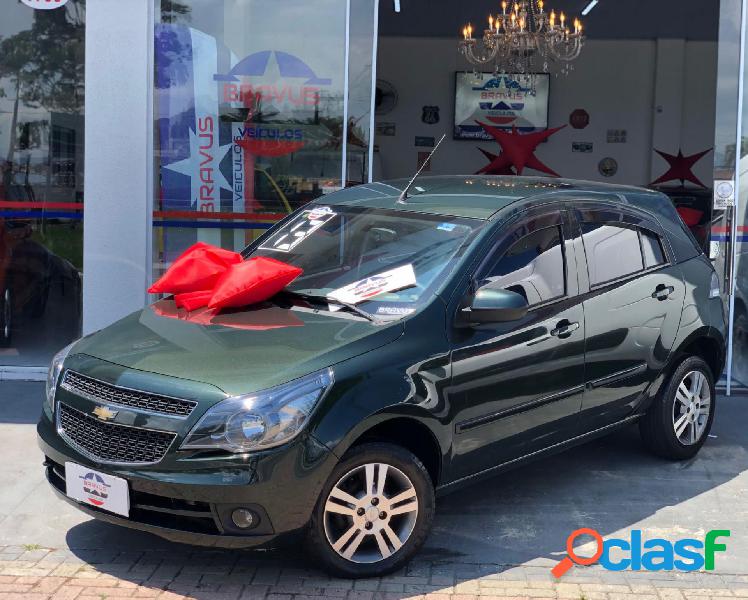 CHEVROLET AGILE LTZ 1.4 MPFI 8V FLEXPOWER 5P VERDE 2013 1.4