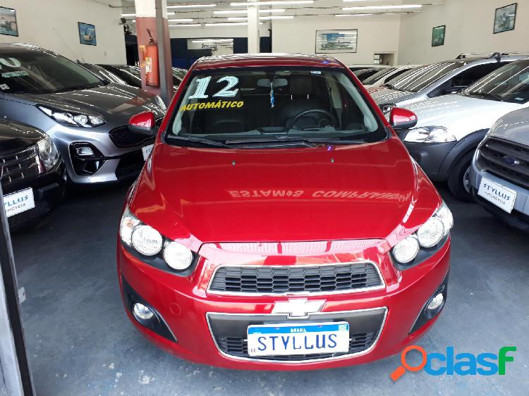 CHEVROLET SONIC HB LTZ 1.6 16V FLEXPOWER 5P AUT. VERMELHO