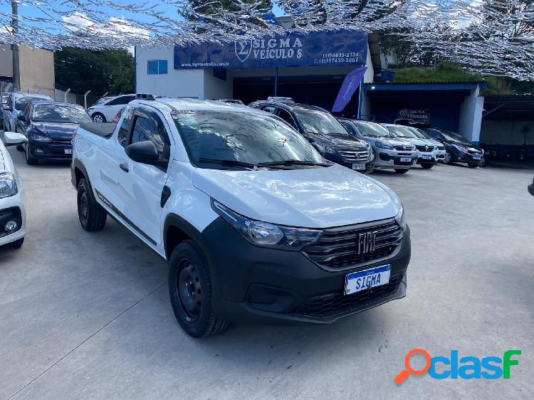 FIAT STRADA ENDURANCE 1.4 FLEX 8V CS PLUS BRANCO 2021 1.4