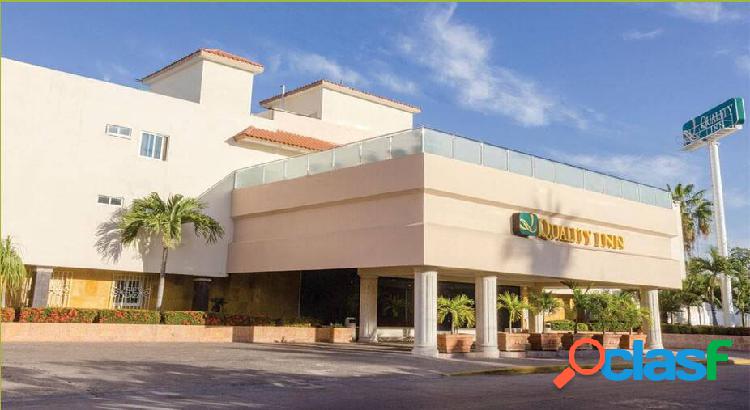 HOTEL QUALITY INN EN VENTA EN ZONA DORADA MAZATLAN SINALOA