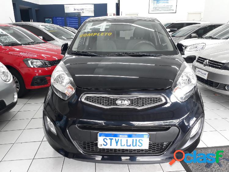 KIA PICANTO EX 1.11.0 1.0 FLEX MEC. PRETO 2014 1.0 FLEX