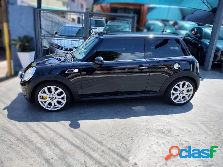 MINI COOPER S 1.6 AUT. PRETO 2010 1.6 GASOLINA