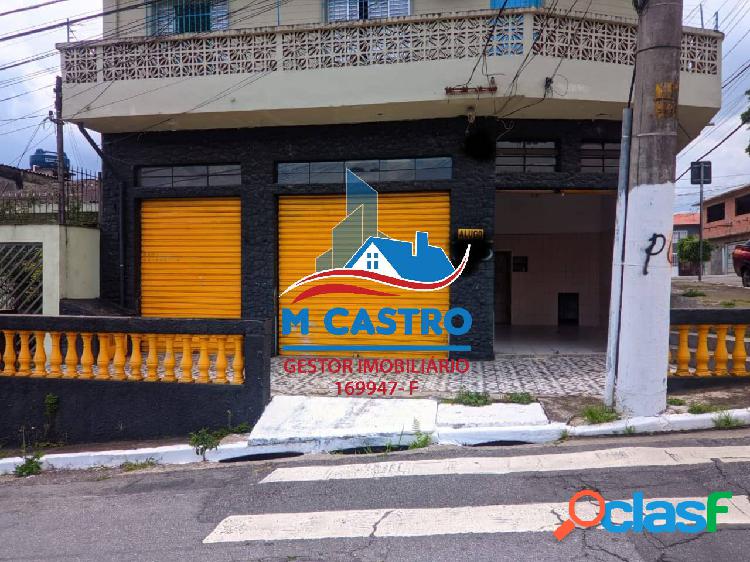 Salão comercial 100m²- Campo Limpo