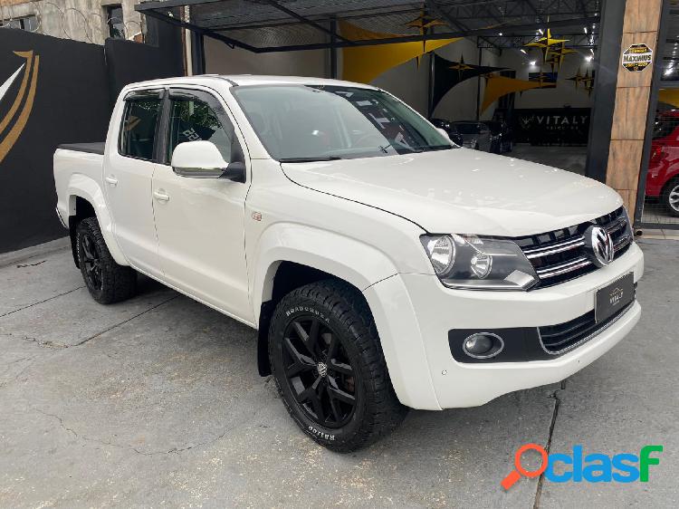 VOLKSWAGEN AMAROK HIGH.CD 2.0 16V TDI 4X4 DIES. AUT BRANCO