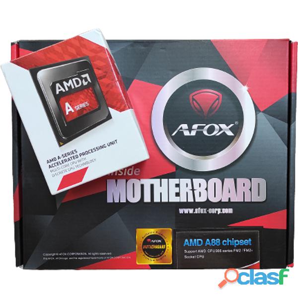 Kit AMD Afox A88 MA2 V2 e Processador A 7480