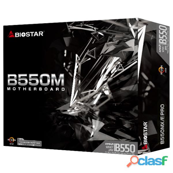 Placa Mãe Biostar B550MX/E Pro DDR4 VGA/HDMI/DVI D