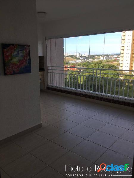 Apartamento dois dormitórios e varanda gourmet no Jardim