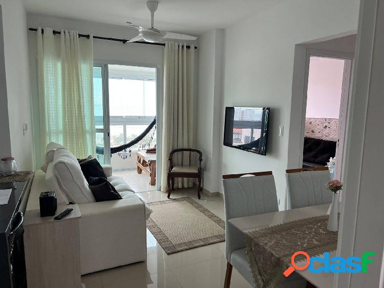 Apartamento em Praia Grande na Ocian, COM VISTA MAR 2 DORM.
