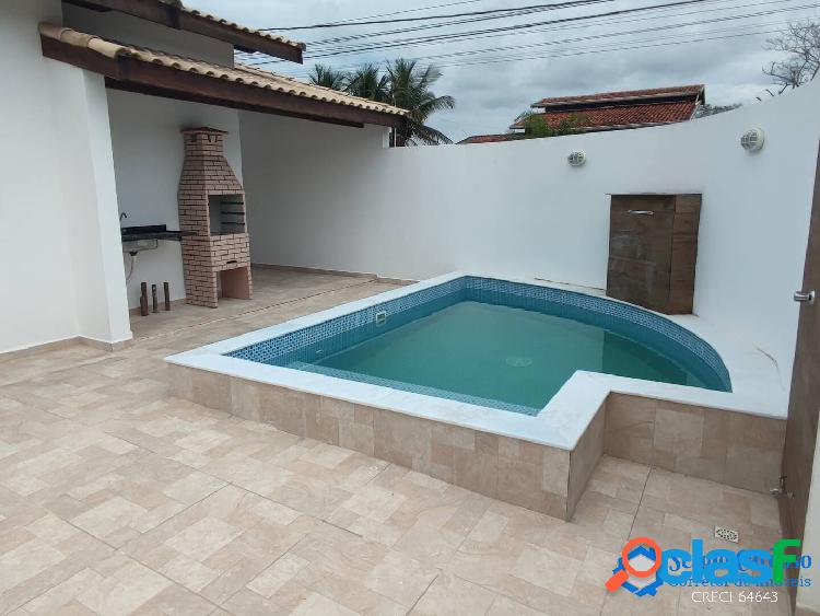 CASAS NOVA 2 QUARTOS-SUÍTE- PISCINA - ÓTIMO ACABTO-600 M