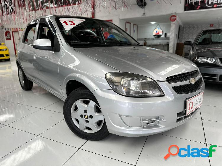 CHEVROLET CELTA SPIRIT LT 1.0 MPFI 8V FLEXP. 5P PRATA 2013