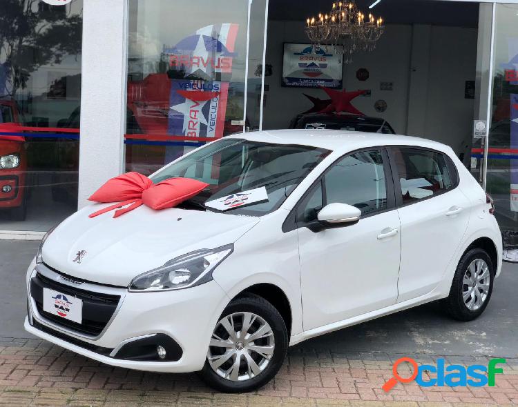 PEUGEOT 208 ACTIVE 1.2 FLEX 12V 5P MEC. BRANCO 2017 1.2 FLEX