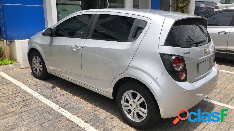 CHEVROLET SONIC HB LT 1.6 16V FLEXPOWER 5P AUT. PRATA 2013