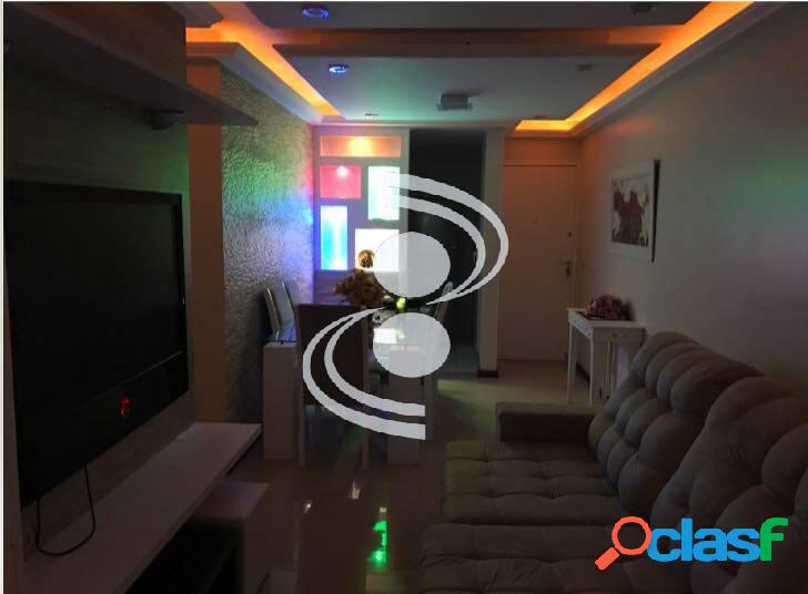 EXCELENTE APARTAMENTO TOTALMENTE MOBILIADO, 03 QTS, 79M² NO