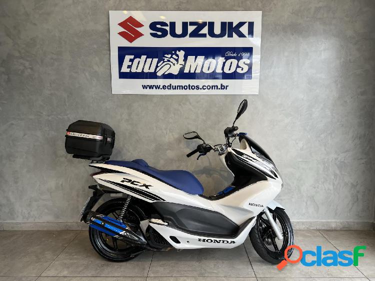 HONDA PCX 150DLX BRANCO 2014 150 GASOLINA