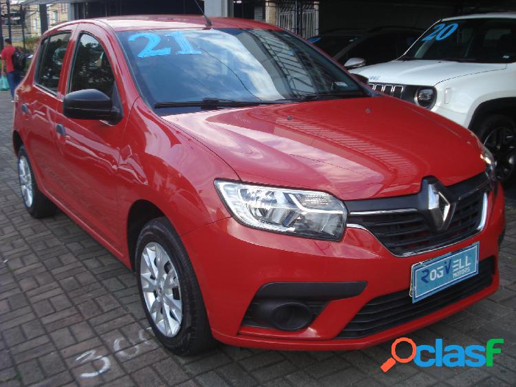 RENAULT SANDERO LIFE FLEX 1.0 12V 5P MEC. VERMELHO 2021 1.0