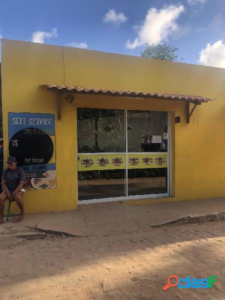 Restaurante na entrada da Praia do Amor - ponto e