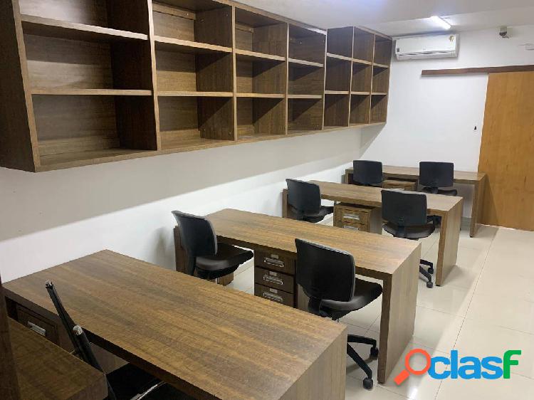 SALA COMERCIAL EM COWORKING NO BROOKLIN, ESPAÇO PARA 11