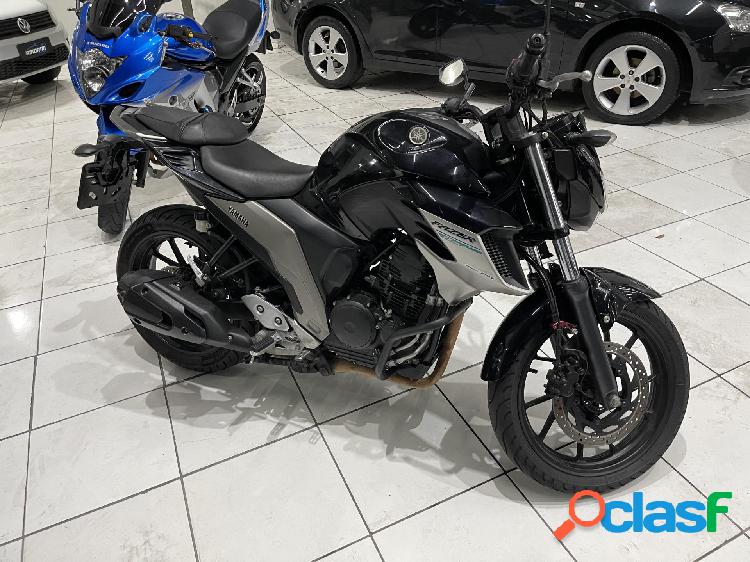 YAMAHA FAZER 250CC PRETO 2018 250cc GASOLINA