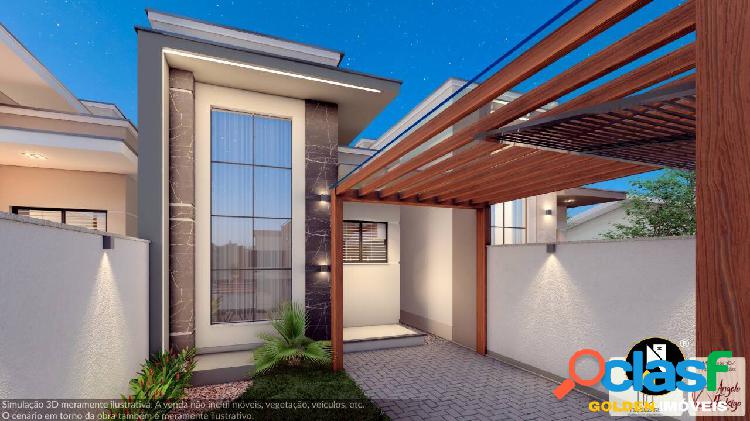 CASA COM 3 DORMITÓRIOS EM TIJUCAS-SC.