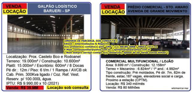 Imagem (07) - GALPÃO: Constr. 10.600 m2. / Terr. 19.000 m2.
