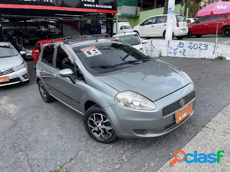 FIAT PUNTO 1.4 FIRE FLEX 8V 5P CINZA 2008 1.4 FLEX