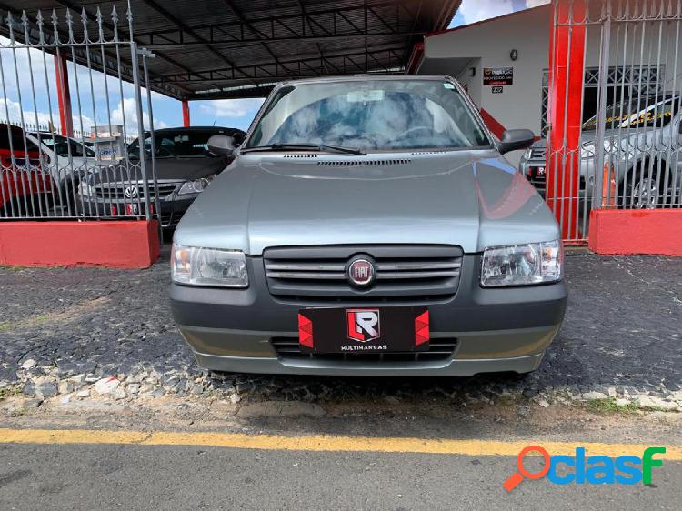 FIAT UNO MILLE 1.0 FIRE F.FLEX ECONOMY 2P CINZA 2010 1.0