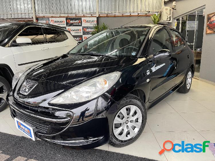 PEUGEOT 207 XR 1.4 FLEX 8V 5P PRETO 2010 1.4 FLEX