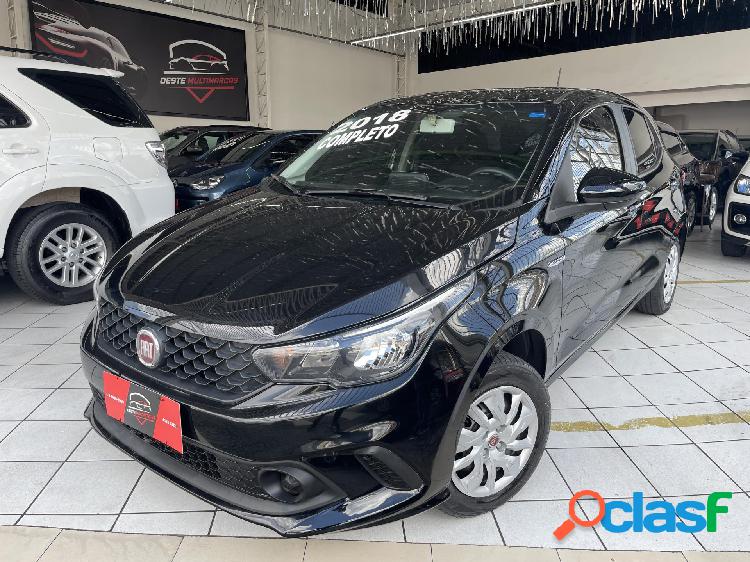 FIAT ARGO DRIVE 1.0 6V FLEX PRETO 2018 1.0 FLEX