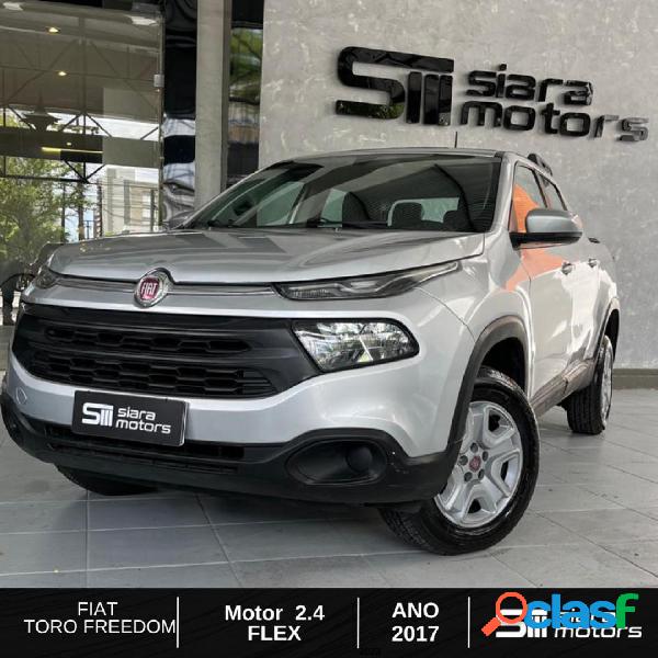 FIAT TORO FREEDOM 2.4 16V FLEX AUT. PRATA 2017 2.4 FLEX
