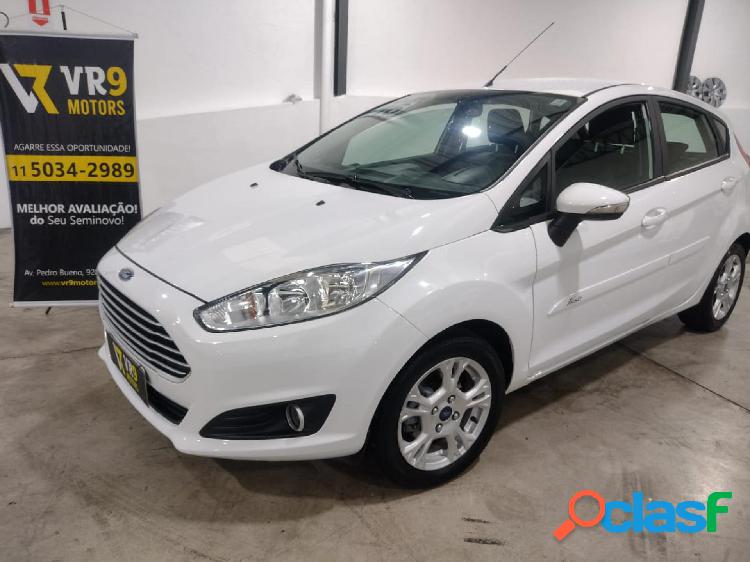 FORD FIESTA 1.6 16V FLEX AUT. 5P BRANCO 2015 1.6 FLEX