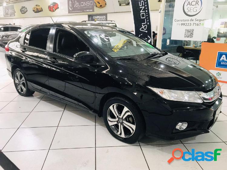 HONDA CITY SEDAN LX 1.5 FLEX 16V 4P AUT. PRETO 2015 1.5 FLEX